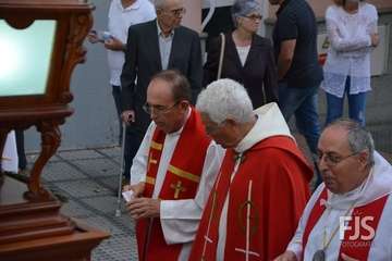 Procesión religiosa por las calles de El Ejido (Foto Francisco Javier Santana)